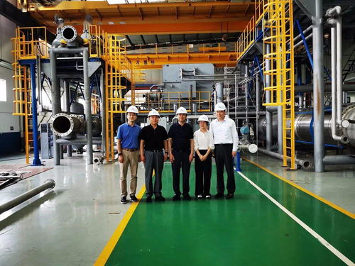 山西晉煤集團(tuán)黨委書(shū)記 董事長(zhǎng)一行訪問(wèn)開(kāi)山集團(tuán)上海臨港工廠